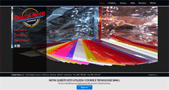 Desktop Screenshot of cristalneon.it