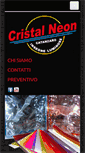 Mobile Screenshot of cristalneon.it